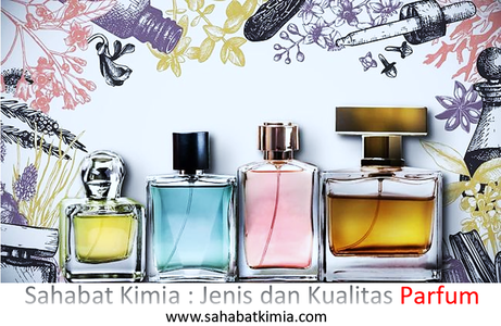 Sahabat Kimia : Jenis dan Kualitas Parfum